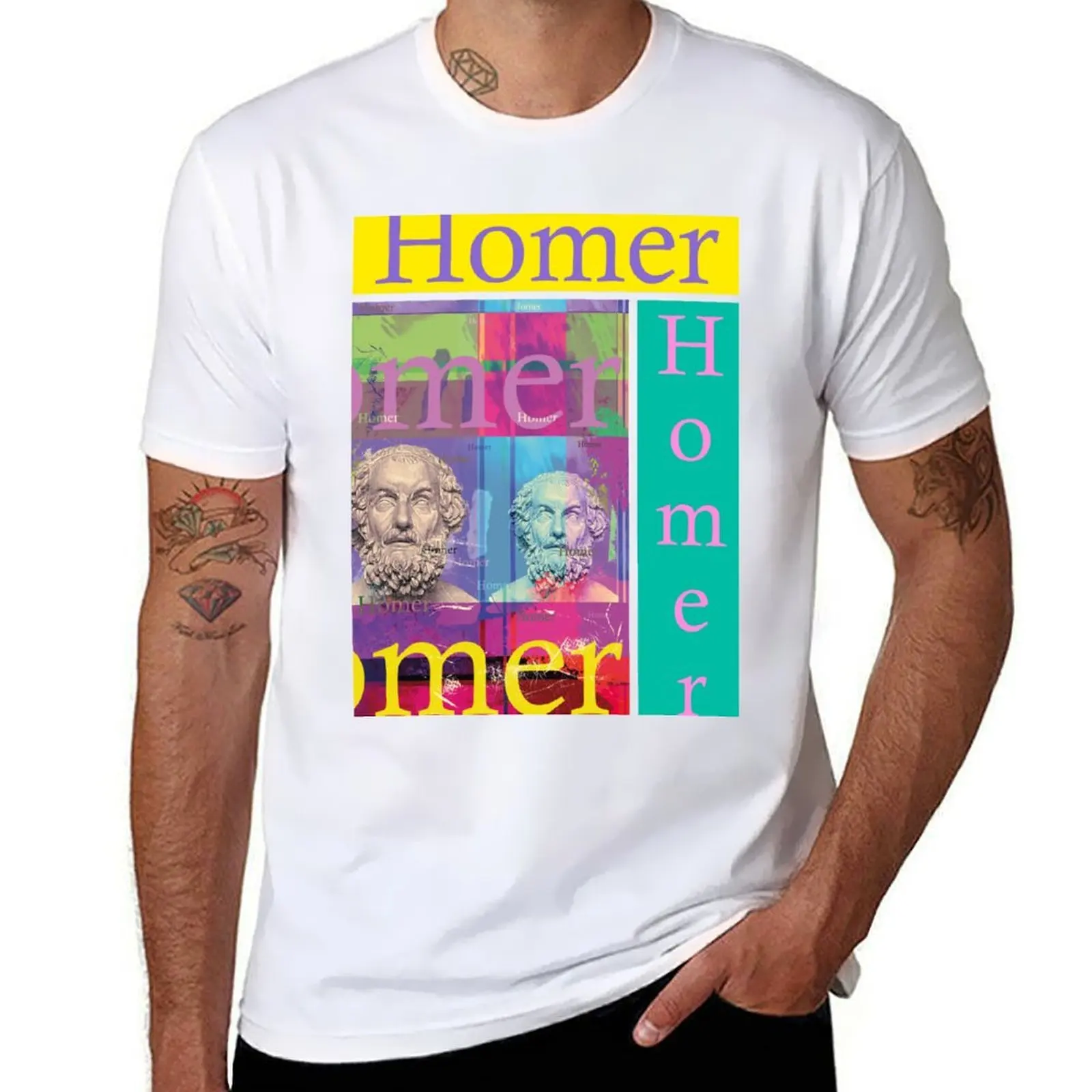 aesthetic Homer portrait, Odyssey Iliad T-Shirt t shirts cotton 100% t shirts for man pack white T-Shirt
aesthetic Homer portrait, Odyssey Iliad T-Shirt t shirts cotton 100% t shirts for man pack white T-Shirt