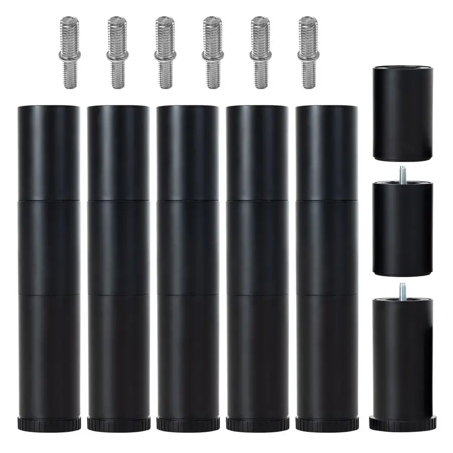 Inch Bed Legs Replacement for Adjustable Bed Base Frame, 3 in 1 Screw in Legs, 4 Kinds Threads Contained, Set of 6
Inch Bed Legs Replacement for Adjustable Bed Base Frame, 3 in 1 Screw in Legs, 4 Kinds Threads Contained, Set of 6