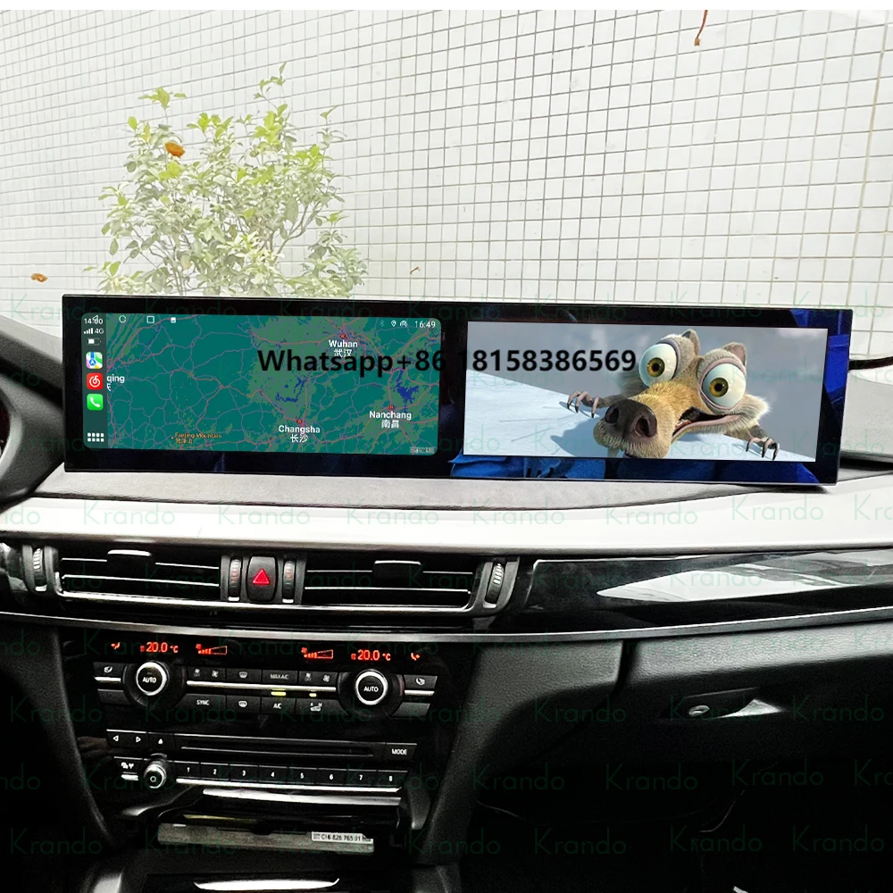 Krando 12.3" Dual Screen Android Car Radio Gps Head Unit for X5 F15 F85 /X6 F16 X6M F86 2014-2017 Navigation Multimedia DSP
Krando 12.3" Dual Screen Android Car Radio Gps Head Unit for X5 F15 F85 /X6 F16 X6M F86 2014-2017 Navigation Multimedia DSP
