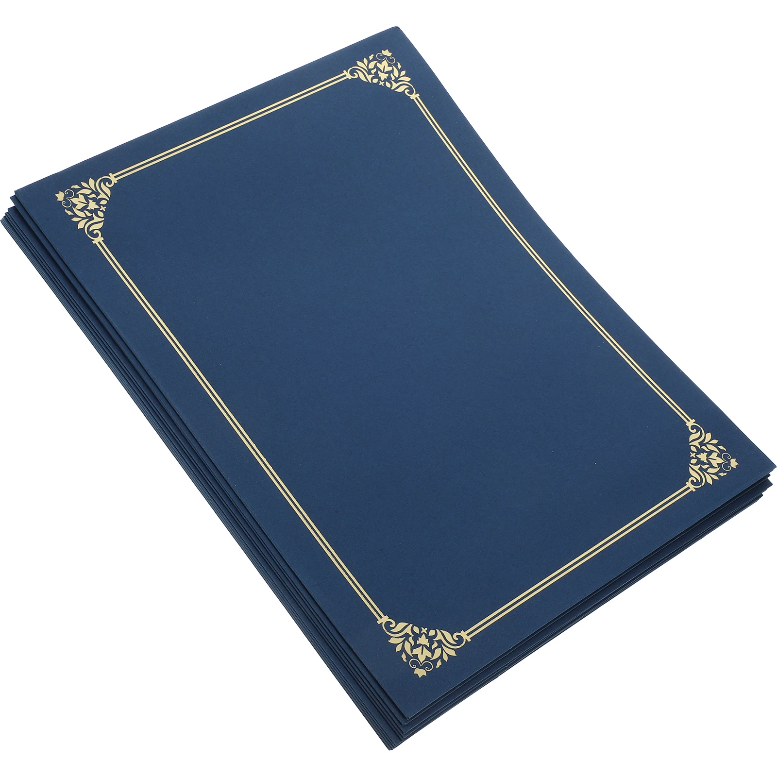 10 Pcs Certificate Cover Award Holder Paper Decorative Holders Diploma Folder Single
10 Pcs Certificate Cover Award Holder Paper Decorative Holders Diploma Folder Single