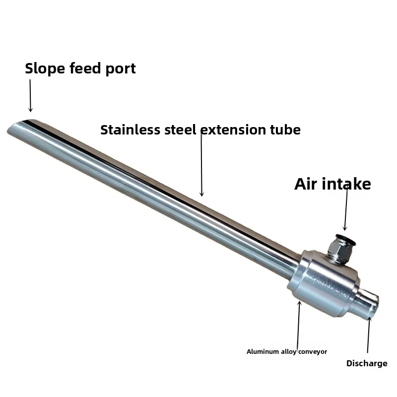 Пневматический конвейер, вакуумный генератор, пневматический конвейер подачи материалов, пневматическая всасывающая машина, материал из алюминиевого сплава.
Пневматический конвейер, вакуумный генератор, пневматический конвейер подачи материалов, пневматическая всасывающая машина, материал из алюминиевого сплава.