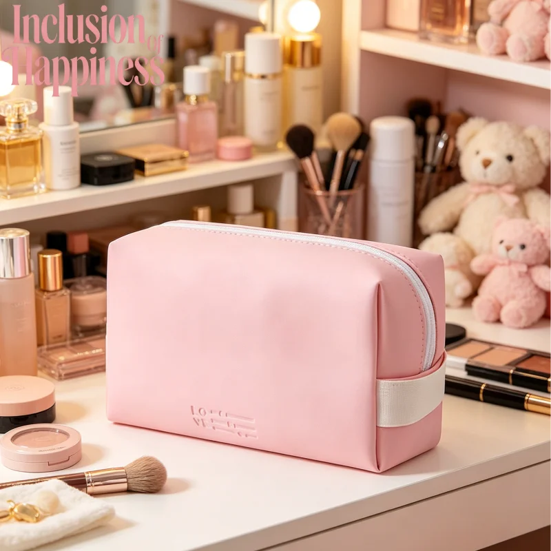 Candy Colored Pu Leather Soft Touch Makeup Bag Waterproof And Stain Resistant Storage Bag Portable Toiletry Bag Cosmetic
Candy Colored Pu Leather Soft Touch Makeup Bag Waterproof And Stain Resistant Storage Bag Portable Toiletry Bag Cosmetic