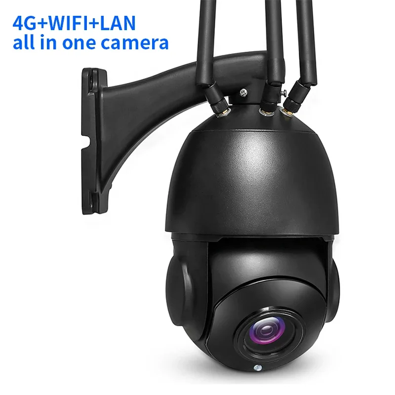 4G Wifi LAN All In One Ptz Cctv Camera 30X Zoom 5Mp/8MP Optional Ptz Ip Smart Camera Auto Tracking Ptz Security Camera System
4G Wifi LAN All In One Ptz Cctv Camera 30X Zoom 5Mp/8MP Optional Ptz Ip Smart Camera Auto Tracking Ptz Security Camera System