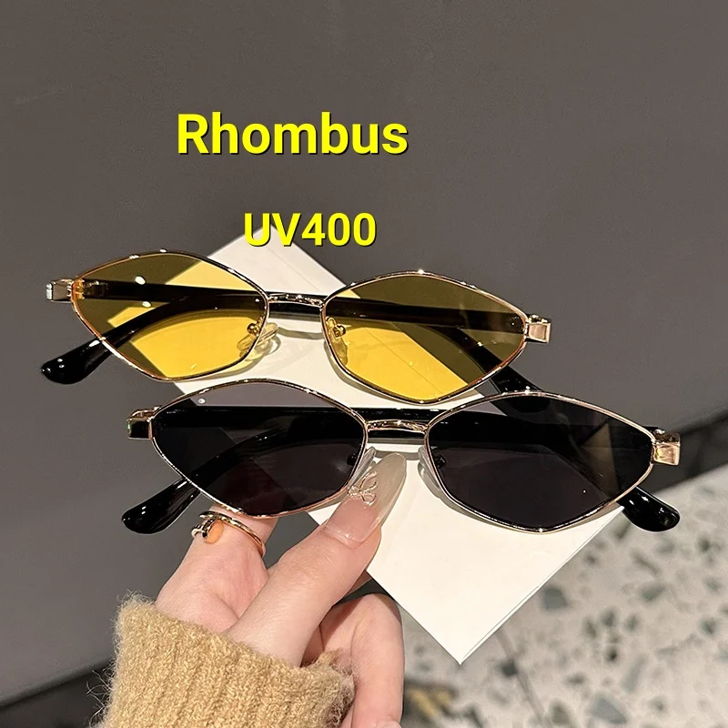 New Diamond Shaped Design Ultra Light Unisex Small Frame Sunglasses Fashionable Outdoor Sunshade and UV400 Resistant Sunglasses
New Diamond Shaped Design Ultra Light Unisex Small Frame Sunglasses Fashionable Outdoor Sunshade and UV400 Resistant Sunglasses