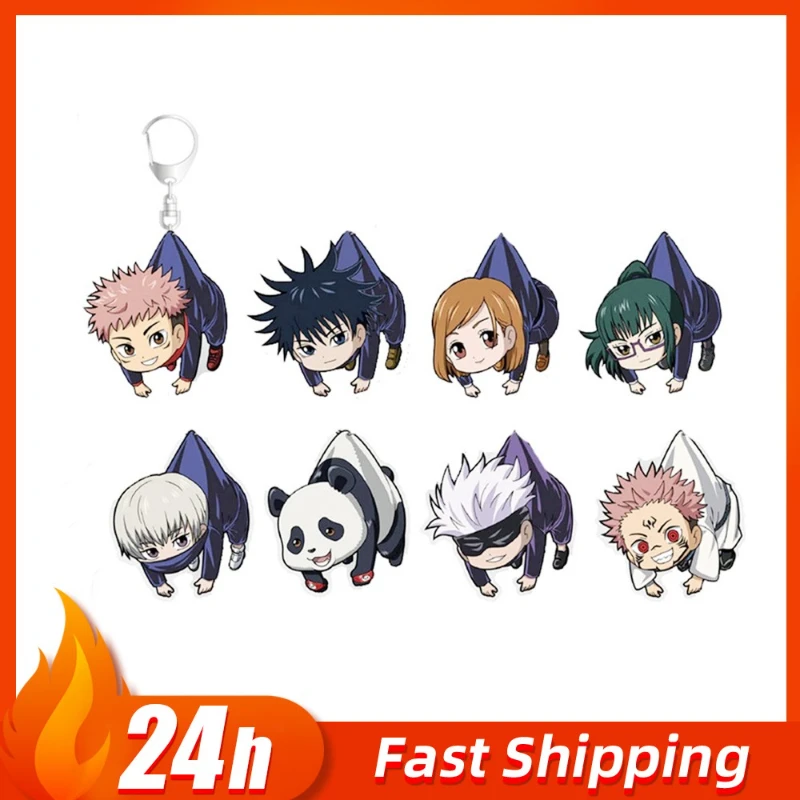 Jujutsu Anime peripherals Characters keychain Homage Q Double-sided Transparent Acrylic Backpack Pendant Decorations Fine Gifts
Jujutsu Anime peripherals Characters keychain Homage Q Double-sided Transparent Acrylic Backpack Pendant Decorations Fine Gifts