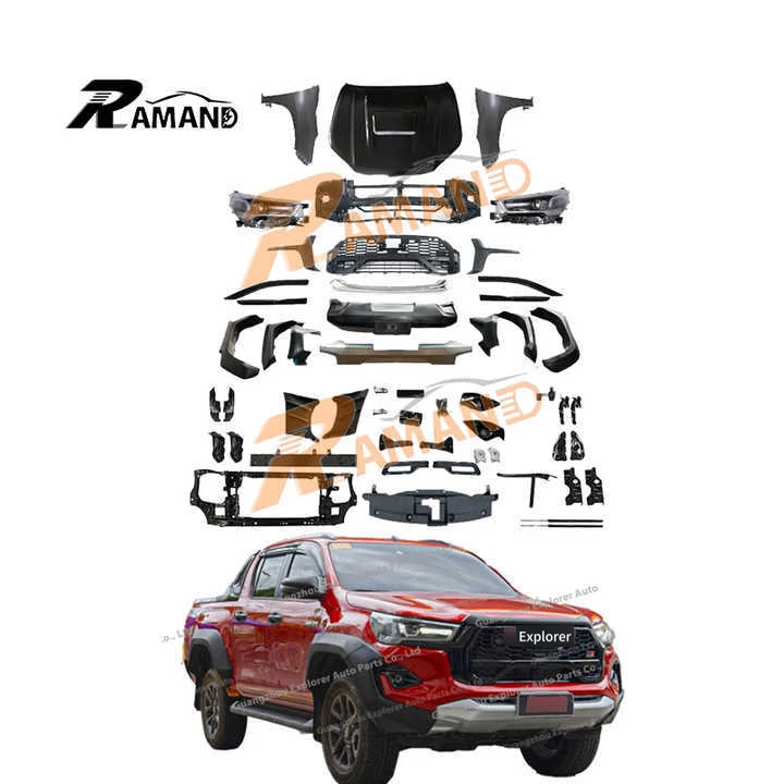 Высококачественные комплекты для модификации корпуса для Hilux Vigo до GR 2023, автозапчасти для Hilux Vigo, комплект для модификации корпуса
Высококачественные комплекты для модификации корпуса для Hilux Vigo до GR 2023, автозапчасти для Hilux Vigo, комплект для модификации корпуса