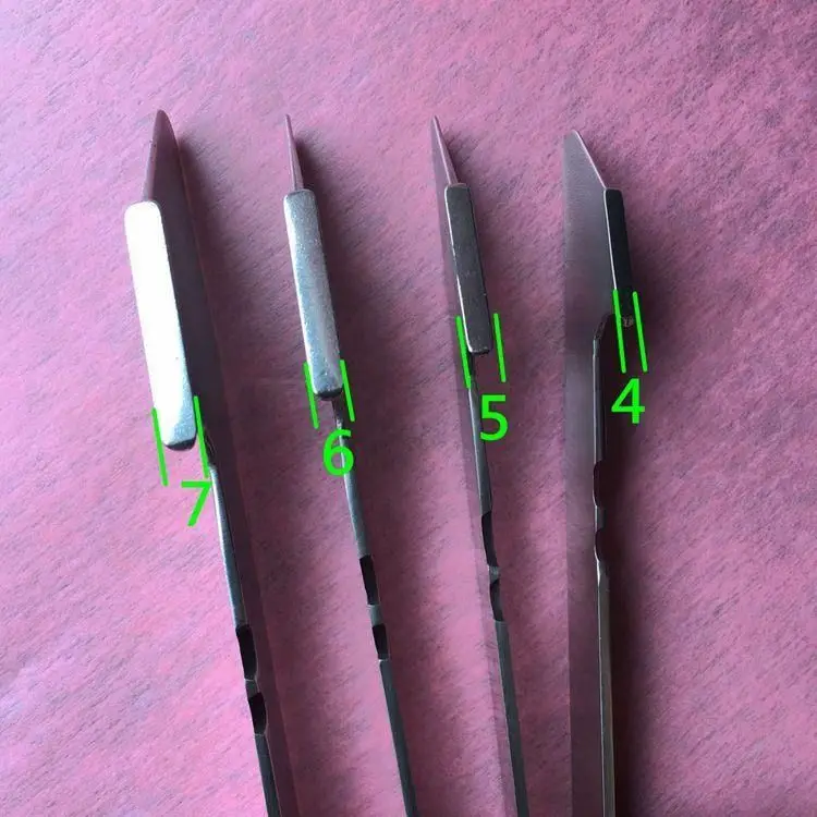 Инструменты для обслуживания двигателей, пресс-форма для обжима, нож для обжима/разметки/скребкования кожи, новый нож из нержавеющей стали
Инструменты для обслуживания двигателей, пресс-форма для обжима, нож для обжима/разметки/скребкования кожи, новый нож из нержавеющей стали