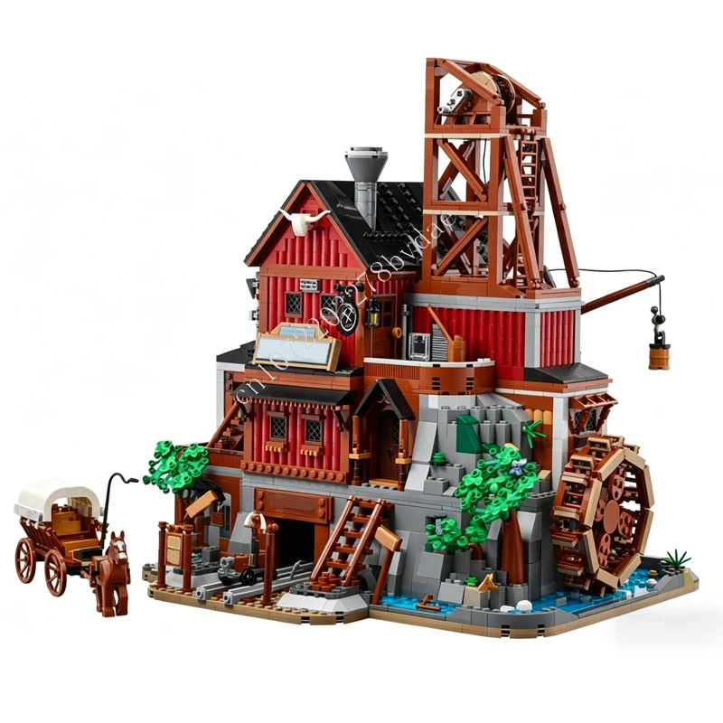 3387PCS Gold Mine Expedition MOC Creative street view Model Building Block Architecture DIY Education Assembly Holiday Model Toy
3387PCS Gold Mine Expedition MOC Creative street view Model Building Block Architecture DIY Education Assembly Holiday Model Toy