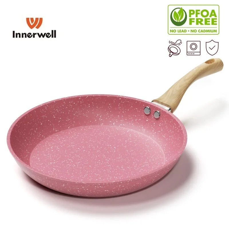 Home Kitchen 8/9.5/10/11inch Frying Pan Nonstick Toxin Free Coated Cookware Breakfast Steak Fried Eggs Skillets Gourmet Cook Pot
Home Kitchen 8/9.5/10/11inch Frying Pan Nonstick Toxin Free Coated Cookware Breakfast Steak Fried Eggs Skillets Gourmet Cook Pot