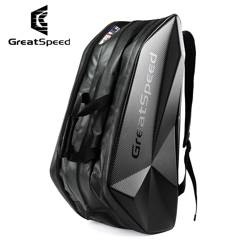 Greatspeed Four Grand Slams, твердая сумка для тенниса и бадминтона из 9 предметов, высокоэстетичное отделение для обуви с двумя плечами
Greatspeed Four Grand Slams, твердая сумка для тенниса и бадминтона из 9 предметов, высокоэстетичное отделение для обуви с двумя плечами