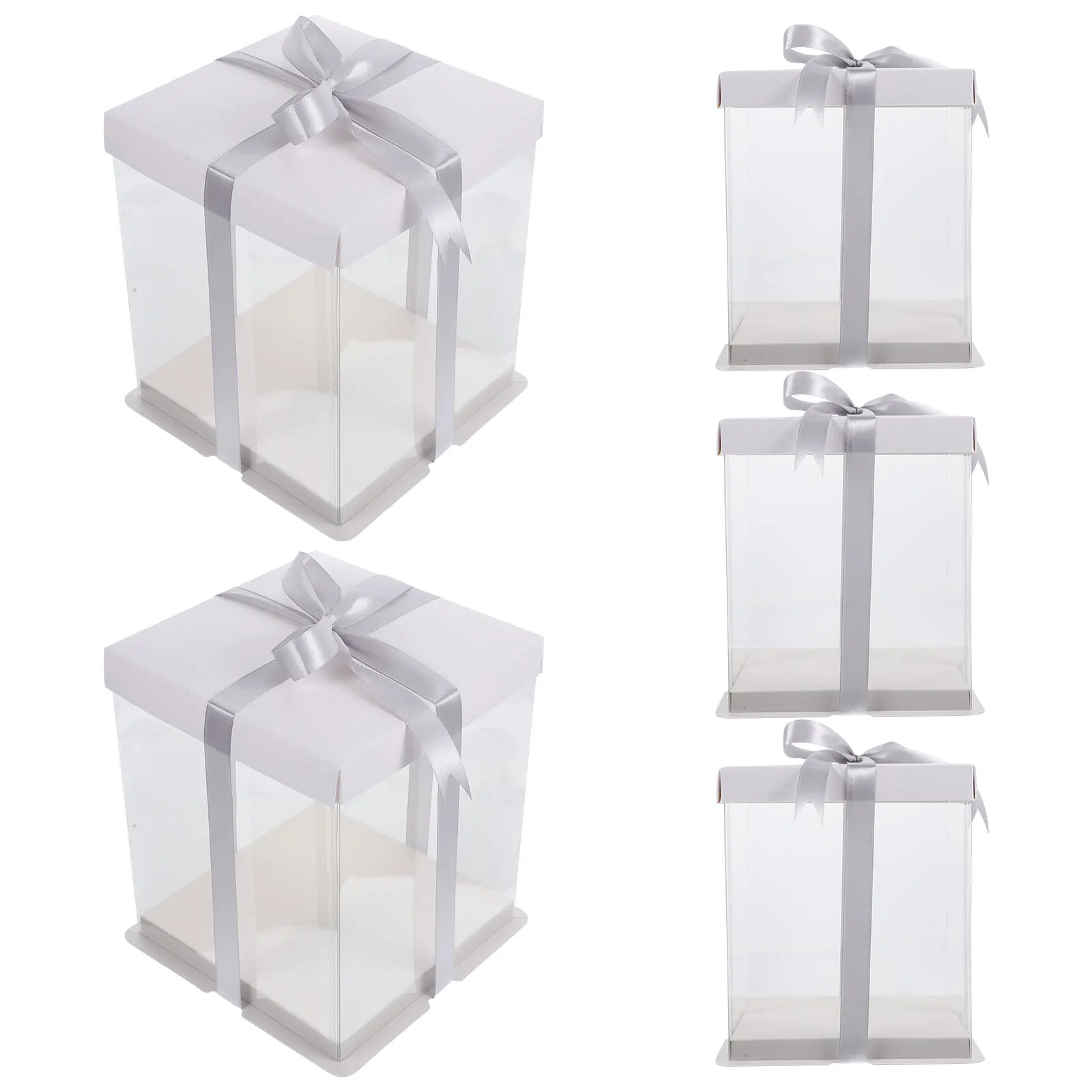 5pcs Square Transparent Cake Boxes 4 Inch Safe Baking Gift Boxes Birthday Packaging Display Containers
5pcs Square Transparent Cake Boxes 4 Inch Safe Baking Gift Boxes Birthday Packaging Display Containers