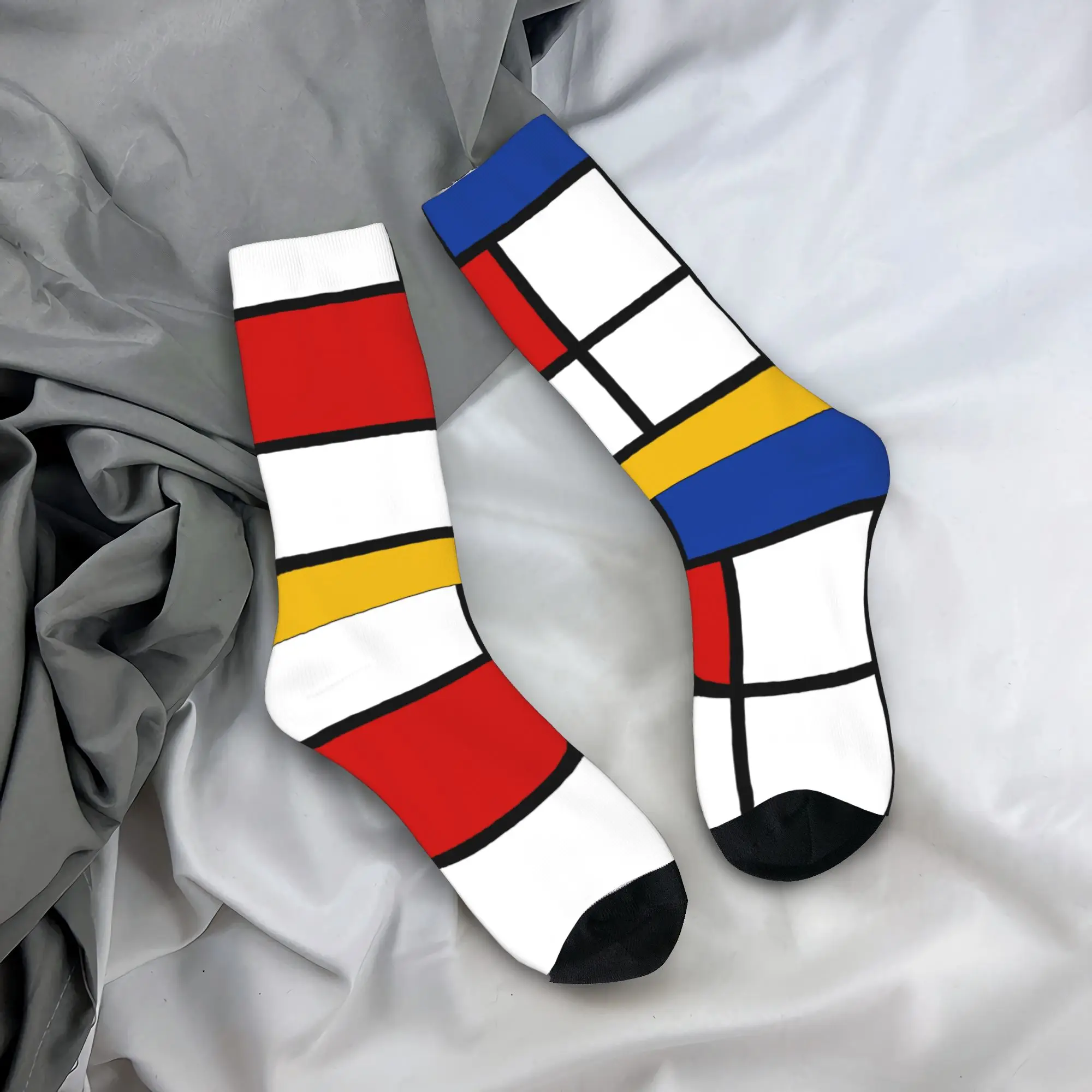 Custom De Stijl Mondrian Plaid Men Women Crew Socks Unisex Novelty Geometric Modern Spring Summer Autumn Winter Dress Socks
Custom De Stijl Mondrian Plaid Men Women Crew Socks Unisex Novelty Geometric Modern Spring Summer Autumn Winter Dress Socks