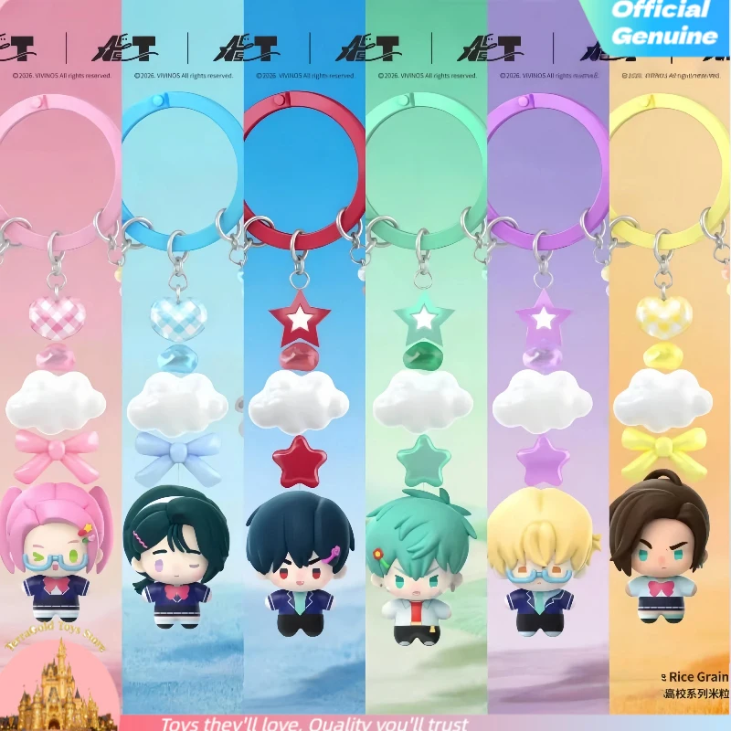 New Genuine Alien Stage AAHS Series Rice Grain Chain Blind Box Toy Anakt Arts High School Anime Decor Pendant Mystery Box Gift
New Genuine Alien Stage AAHS Series Rice Grain Chain Blind Box Toy Anakt Arts High School Anime Decor Pendant Mystery Box Gift