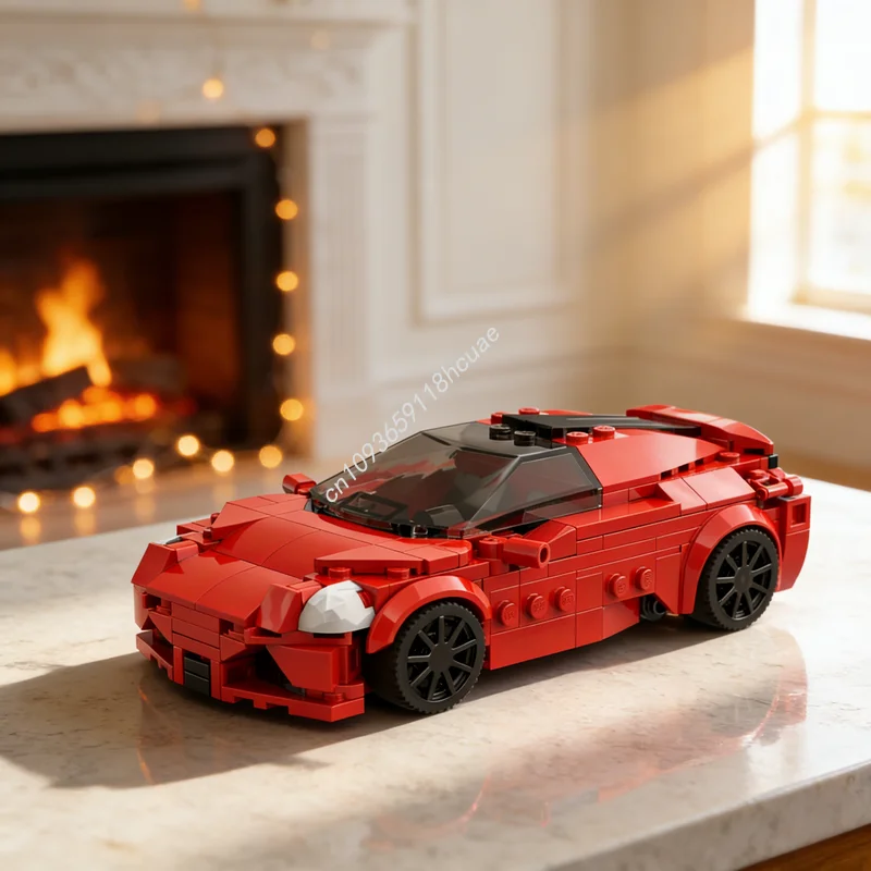 323 детали MOC City Champions Ferrari Scuderia, конструктор, рождественский подарок, архитектурная модель, игрушка для самостоятельной сборки, креативная развивающая идея
323 детали MOC City Champions Ferrari Scuderia, конструктор, рождественский подарок, архитектурная модель, игрушка для самостоятельной сборки, креативная развивающая идея
