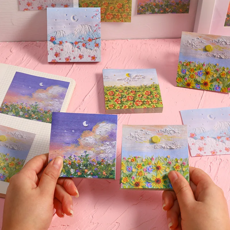 Landscape Oil Paintings Memo Pad Sticky Notes Memo Notebook Stationery School Supplies Kawaii Stationery
Landscape Oil Paintings Memo Pad Sticky Notes Memo Notebook Stationery School Supplies Kawaii Stationery