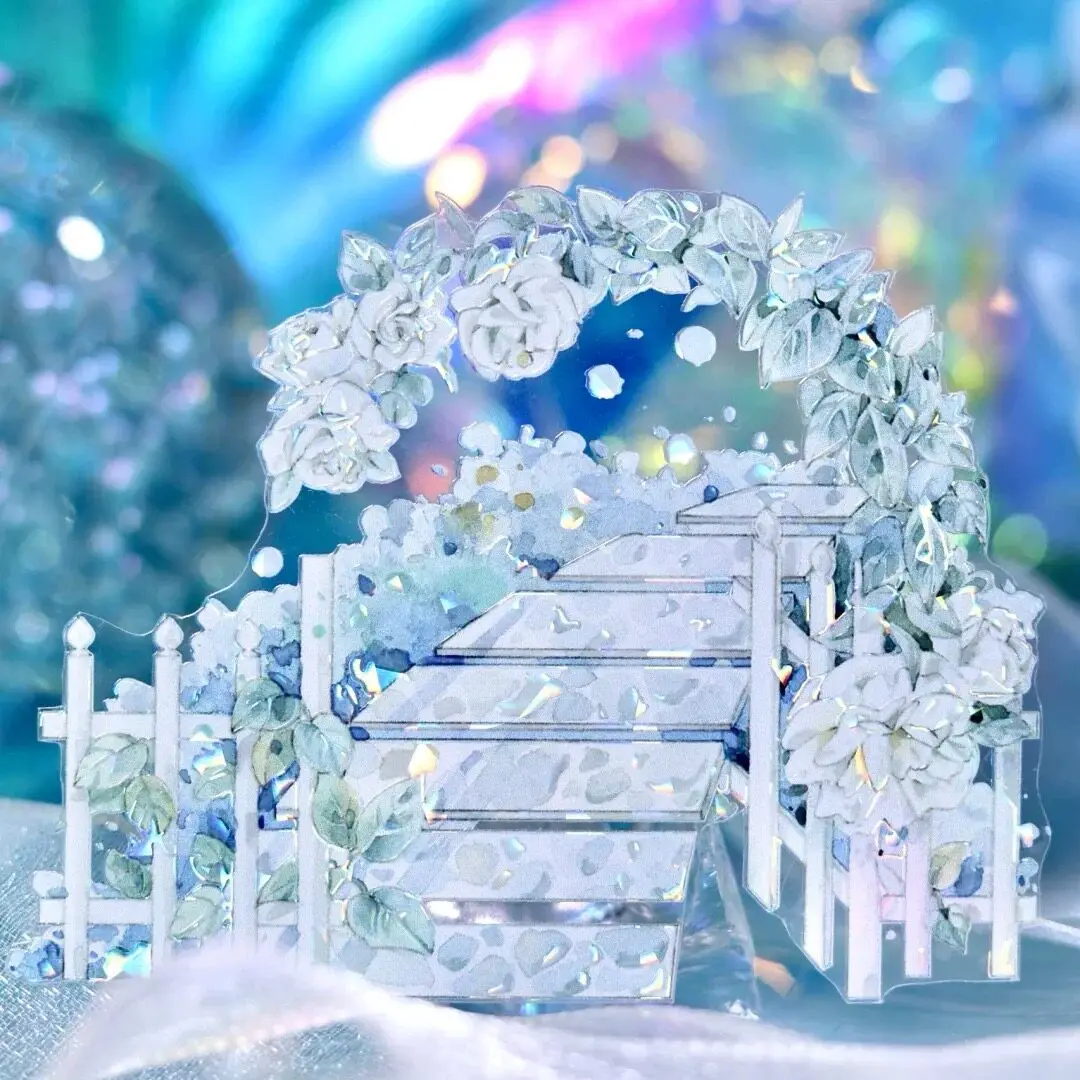 3.25 Washi Pet Tape 1 Loop Other Side Garden Shiny Blue White Ladder Fountain Garden Likey Journaling Polco Decorating
3.25 Washi Pet Tape 1 Loop Other Side Garden Shiny Blue White Ladder Fountain Garden Likey Journaling Polco Decorating