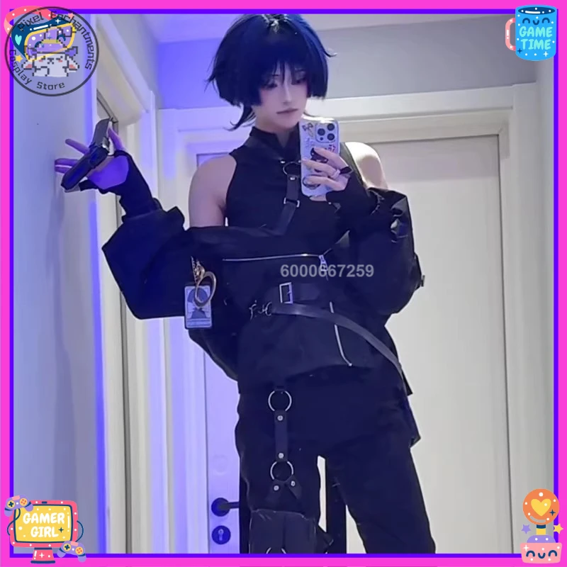 Top Game Genshin Impact Anime Wanderer Cosplay Costume Secret Agent Uniform Outfit Men Adult Comic Con Halloween Party Role Play
Top Game Genshin Impact Anime Wanderer Cosplay Costume Secret Agent Uniform Outfit Men Adult Comic Con Halloween Party Role Play