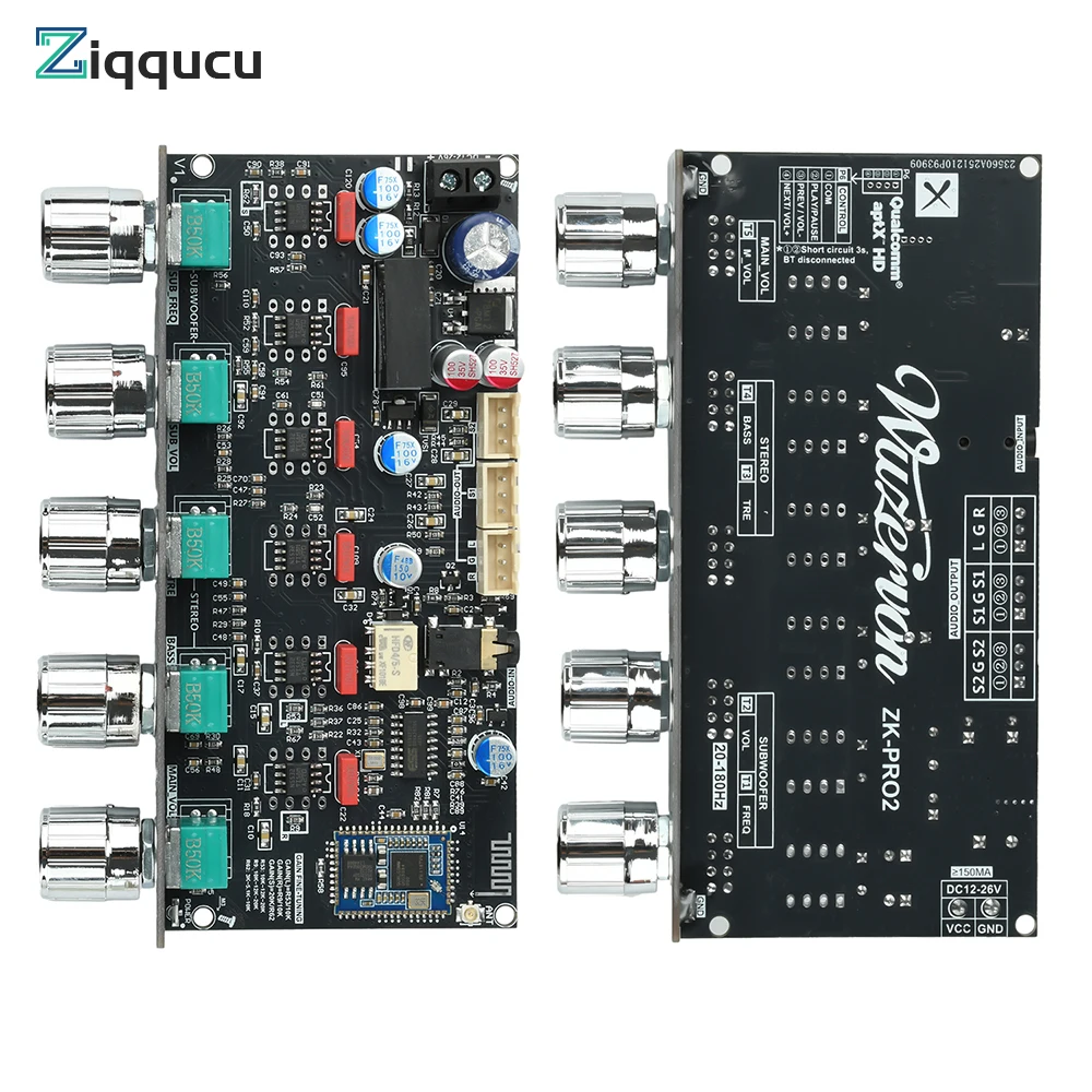 ZK-PRO2 HIFI Pre Stage Tone Board 2.1 Channel Subwoofer Audio Pre Stage Amplifier Board QCC3034+ES9023 AMP Module
ZK-PRO2 HIFI Pre Stage Tone Board 2.1 Channel Subwoofer Audio Pre Stage Amplifier Board QCC3034+ES9023 AMP Module