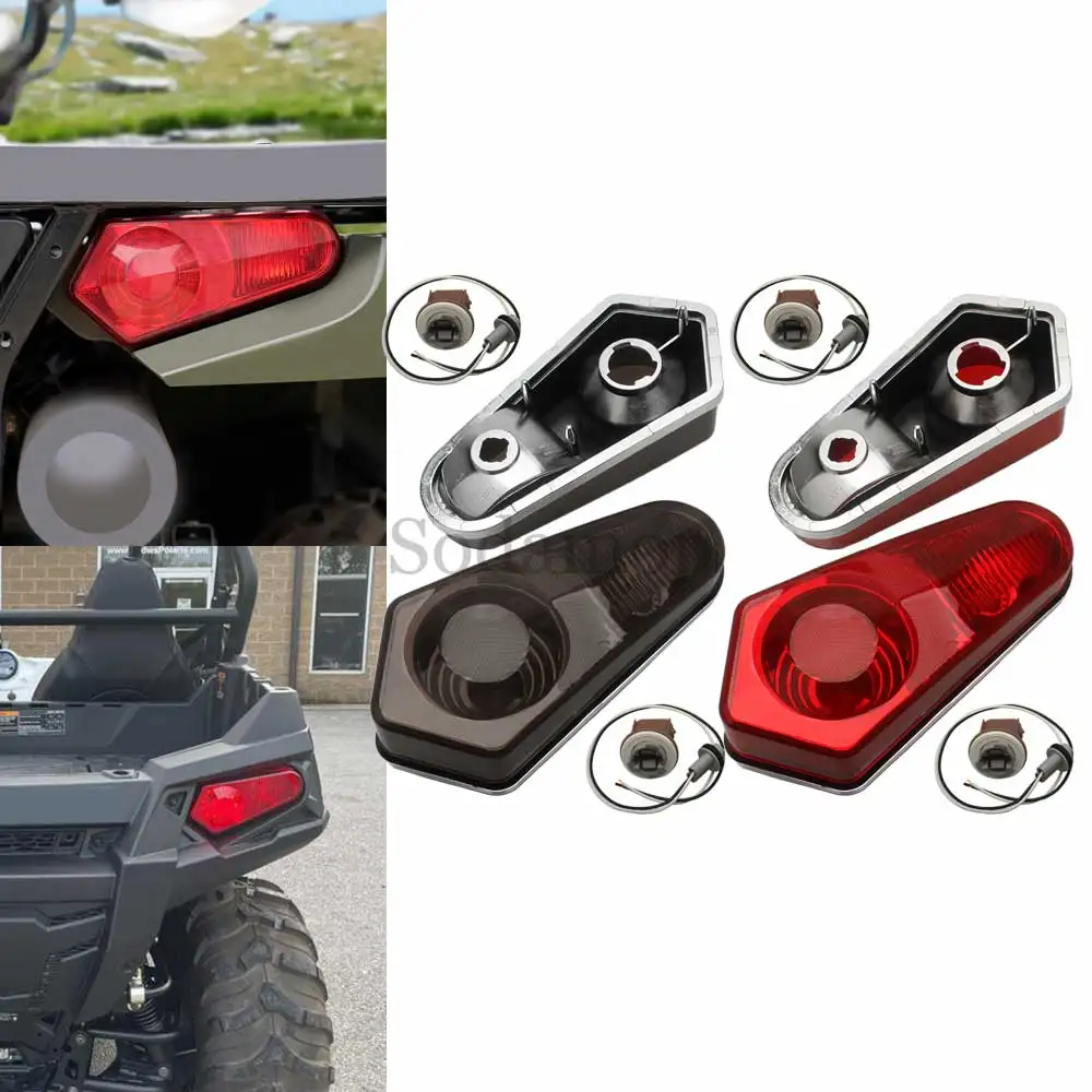 2Pcs UTV ATV Rear Tail Light Housing Lampshade w/ Wire For Polaris RZR Sportsman 570 800 850 900 1000 XP EPS 2009-2025
2Pcs UTV ATV Rear Tail Light Housing Lampshade w/ Wire For Polaris RZR Sportsman 570 800 850 900 1000 XP EPS 2009-2025