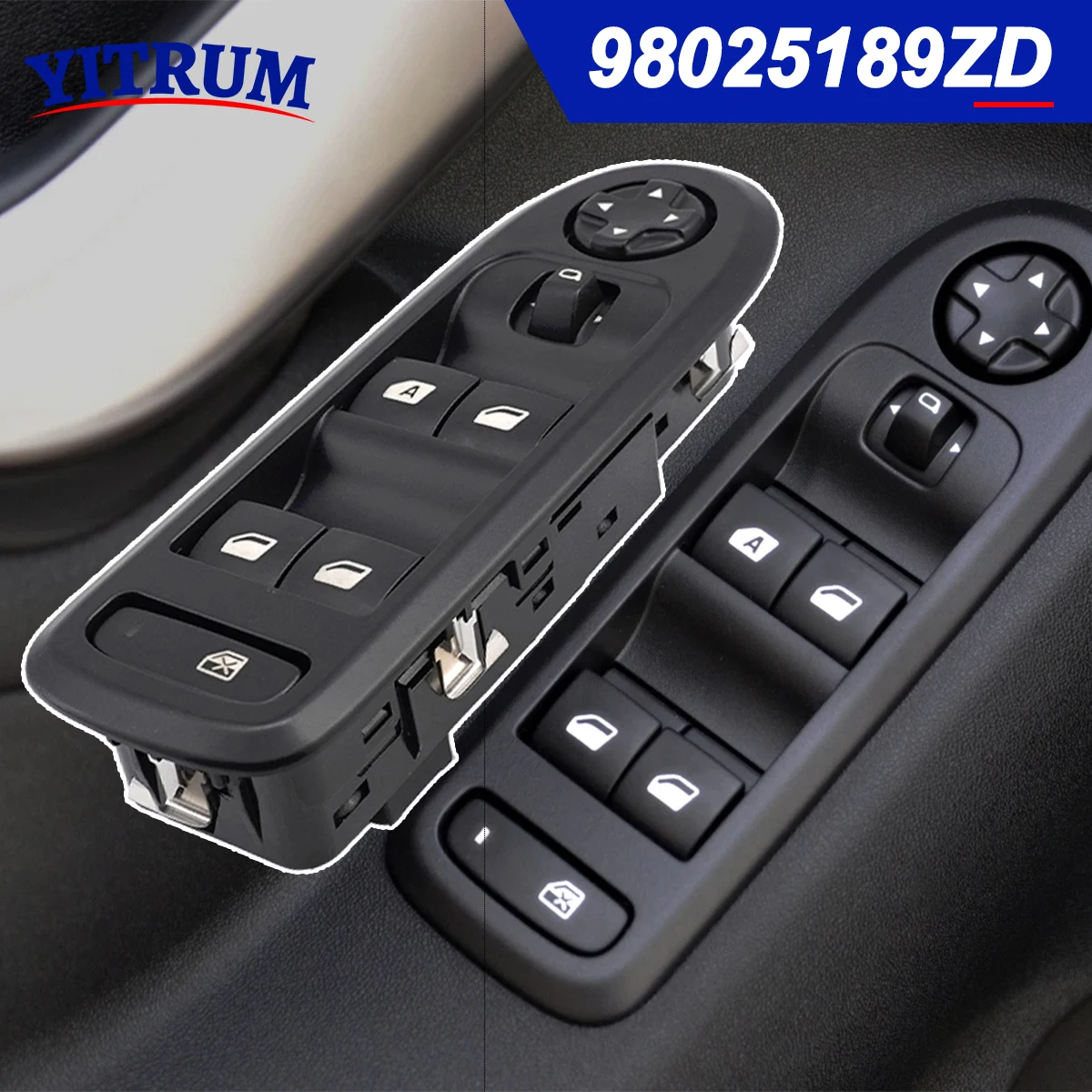 98025189ZD For Peugeot 301 2014-2017 Citroen Picasso 2011-2016 Aircross Master Power Window Switch Lifter Button 98025201ZD
98025189ZD For Peugeot 301 2014-2017 Citroen Picasso 2011-2016 Aircross Master Power Window Switch Lifter Button 98025201ZD