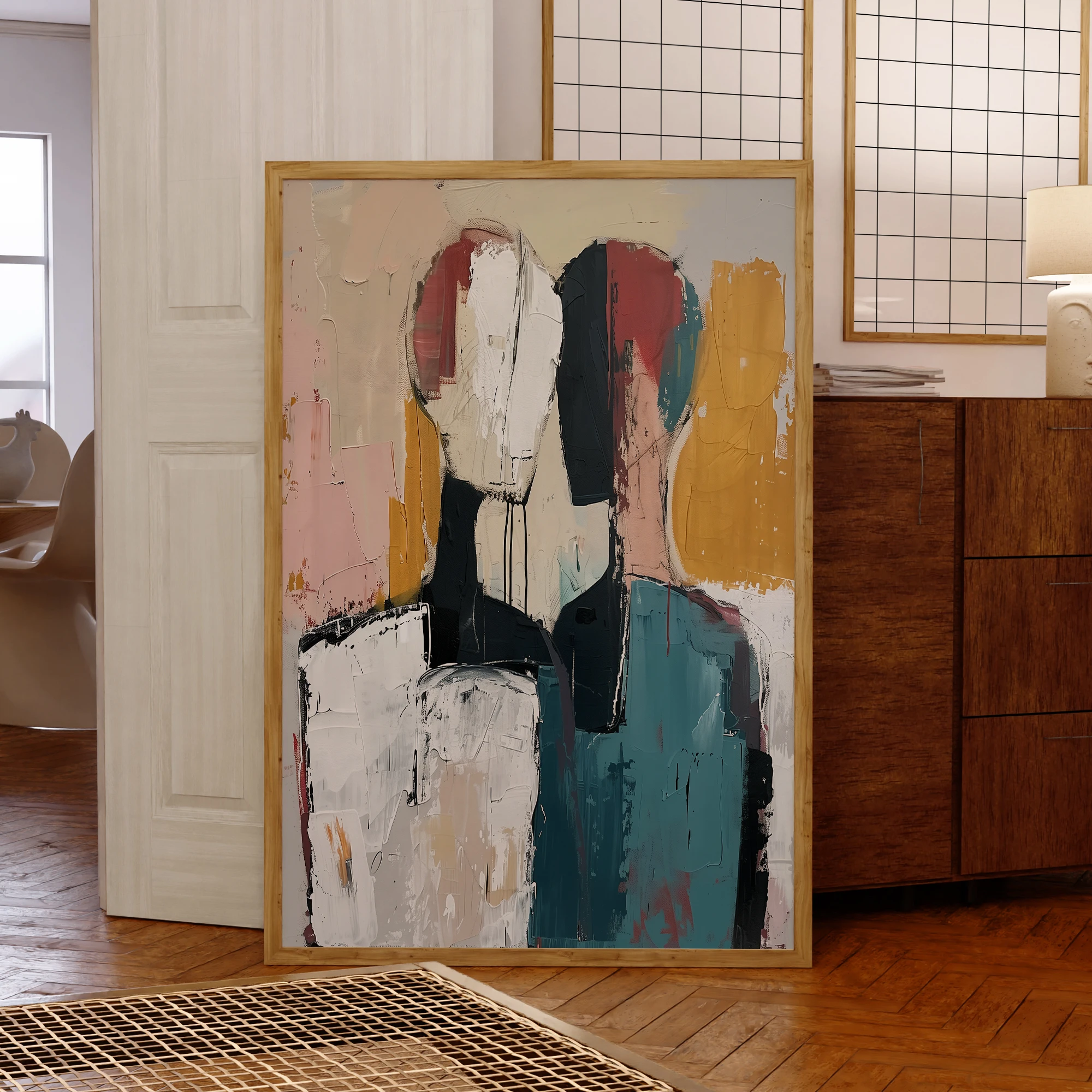 Modern Abstraction Intertwined Souls Art Painting Print Canvas Poster picture For Living Room Bedroom Wall Art Home Decor
Modern Abstraction Intertwined Souls Art Painting Print Canvas Poster picture For Living Room Bedroom Wall Art Home Decor