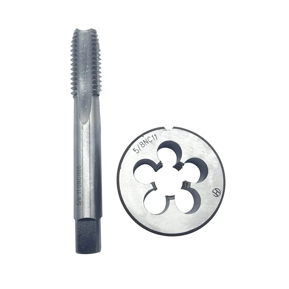 5/8 "-11 UNC HSS Tap And Die Set,5/8"-11 UNS кран для машинной резьбы и 5/8 "-11 UNS круглая резьба Die Right Hand
5/8 "-11 UNC HSS Tap And Die Set,5/8"-11 UNS кран для машинной резьбы и 5/8 "-11 UNS круглая резьба Die Right Hand