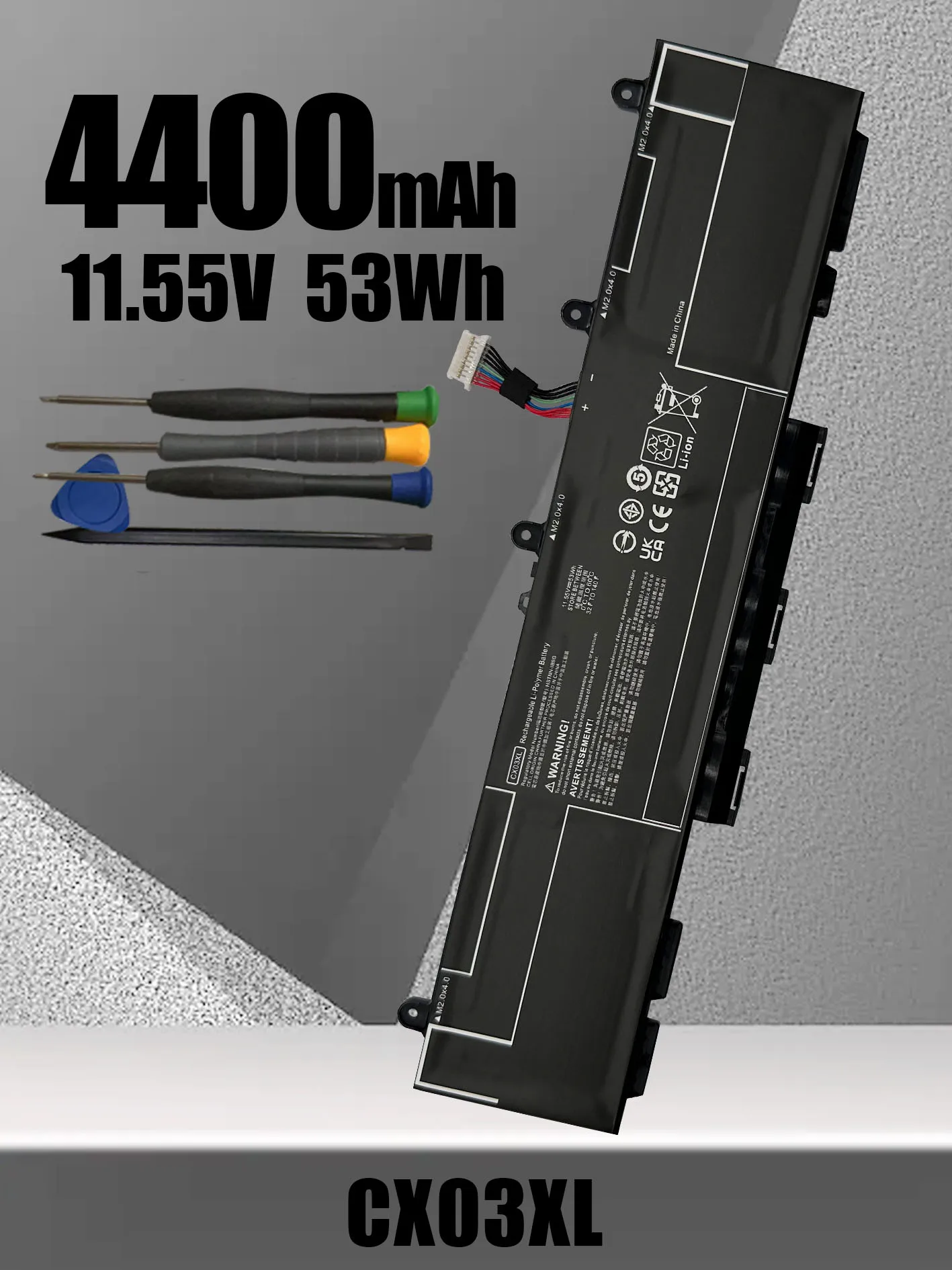 Suitable for HP HSTNN-IB9G L78551-005 CX03XL 830 G8 notebook battery
Suitable for HP HSTNN-IB9G L78551-005 CX03XL 830 G8 notebook battery