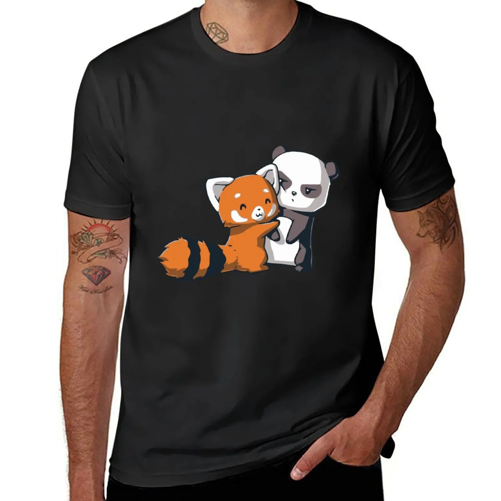 New Cute Panda And red Panda T-Shirt Tee shirt aesthetic clothes quick-drying t-shirt workout shirts for men
New Cute Panda And red Panda T-Shirt Tee shirt aesthetic clothes quick-drying t-shirt workout shirts for men