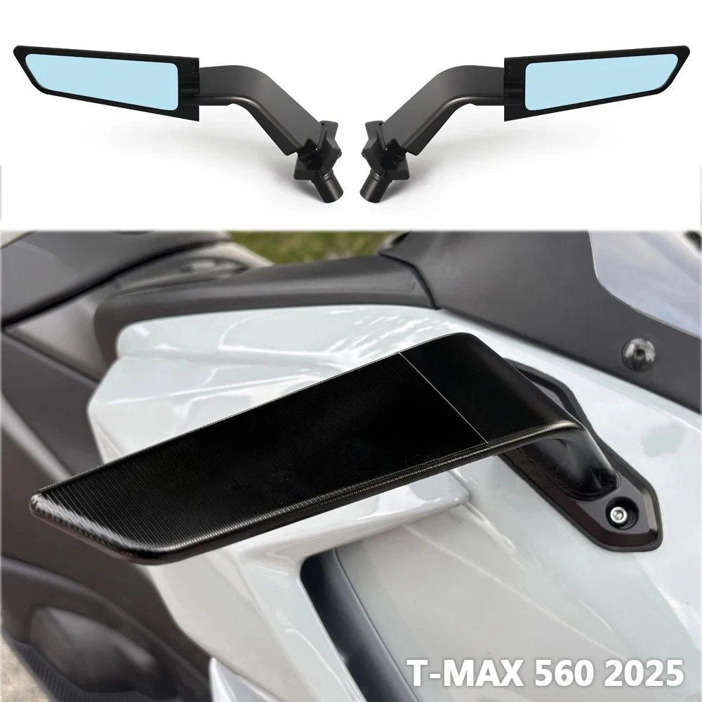 Motorcycle Rearview Mirrors For Yamaha T-MAX TMAX Tech Max 560 TMAX560 T-Max560 2025 Adjustable CNC Aluminum Mirror Accessories
Motorcycle Rearview Mirrors For Yamaha T-MAX TMAX Tech Max 560 TMAX560 T-Max560 2025 Adjustable CNC Aluminum Mirror Accessories