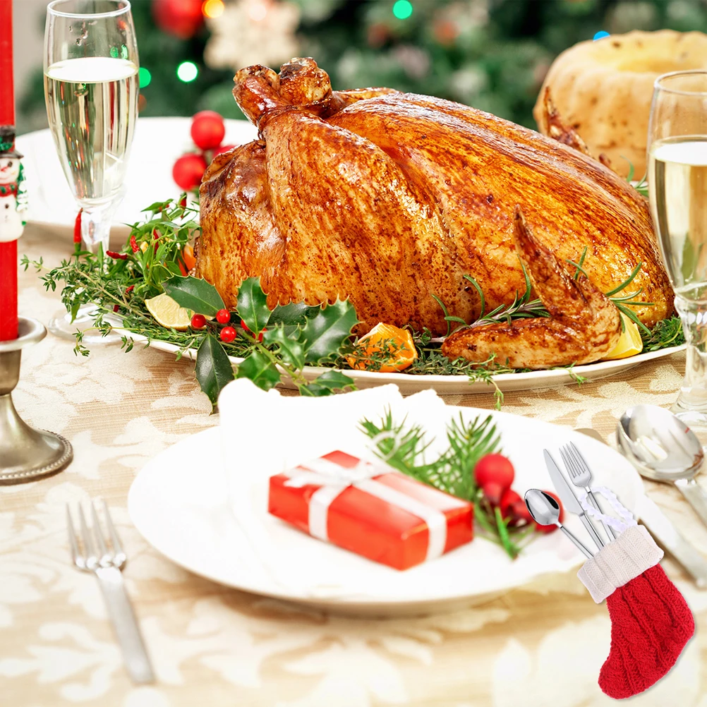 2PCS Christmas Bags Tableware Holder Stockings for Silverware Christmas Cutlery Bags Decor Retro Creative Gift
2PCS Christmas Bags Tableware Holder Stockings for Silverware Christmas Cutlery Bags Decor Retro Creative Gift
