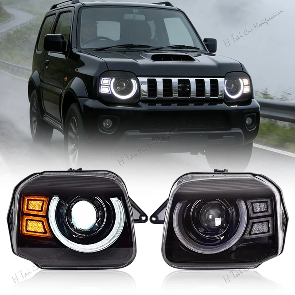 Pair LED Head Lights For Suzuki Jimny 2007-2015 Front Light Headlamp High Low Beam Dynamic Turn Signal DRL Headlight Assembly
Pair LED Head Lights For Suzuki Jimny 2007-2015 Front Light Headlamp High Low Beam Dynamic Turn Signal DRL Headlight Assembly