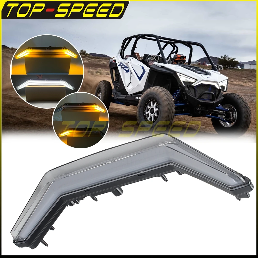 For 2021 Polaris RZR PRO XP Ultimate Sport Premium XP 4 Sport LED Front Accent Light Turn Signal IP67 Center Driving Lamp Light
For 2021 Polaris RZR PRO XP Ultimate Sport Premium XP 4 Sport LED Front Accent Light Turn Signal IP67 Center Driving Lamp Light