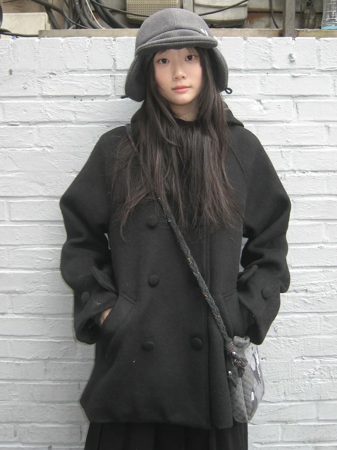 Chic Winter Retro Japanese College Sle Coat Women's Double Breasted Woolen Jaet with Hood Thiened Long Sve for Middl...
Chic Winter Retro Japanese College Sle Coat Women's Double Breasted Woolen Jaet with Hood Thiened Long Sve for Middl...