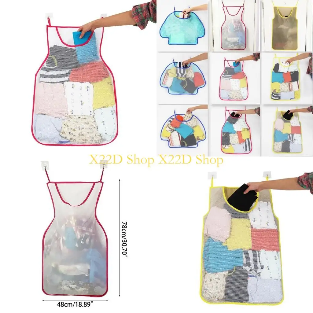 X22D Wall Hanging Laundry Bag for Kid Toy Dirty Clothes Hamper Folding
X22D Wall Hanging Laundry Bag for Kid Toy Dirty Clothes Hamper Folding