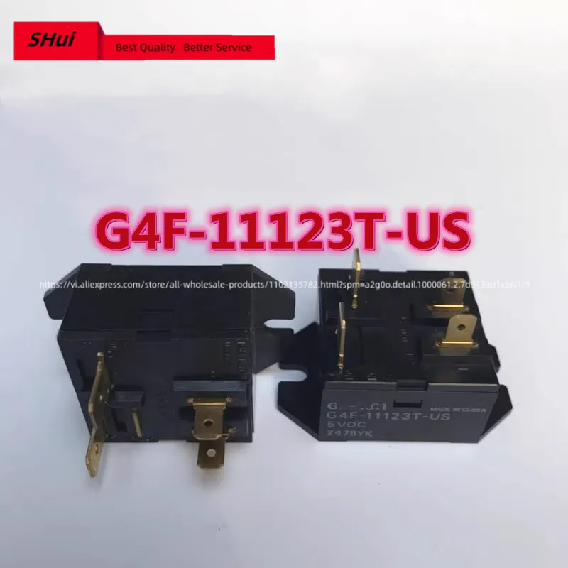 10PCS Brand-new original spot G4F-11123T-US 5VDC relay is a set of normally open 4 pins.
10PCS Brand-new original spot G4F-11123T-US 5VDC relay is a set of normally open 4 pins.