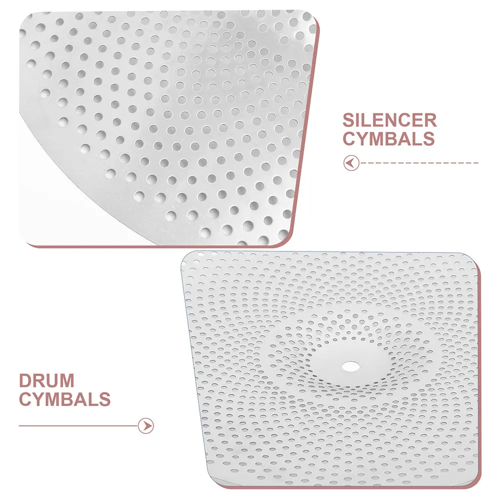 2 Pcs Tool Silent Cymbals Jazz Drum Replacement Part Alloy Clear Sound Easy Installation
2 Pcs Tool Silent Cymbals Jazz Drum Replacement Part Alloy Clear Sound Easy Installation