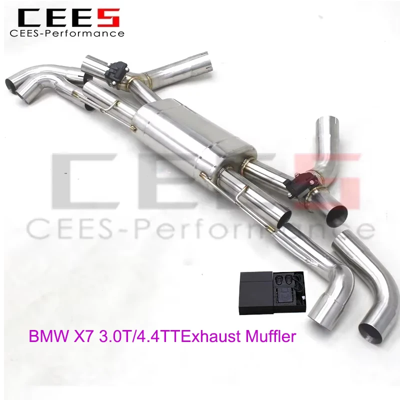 CEES Axle Exhaust Muffler for BMW X7 3.0T/4.4TT G07 2019-2023 304 Stainless Steel Valved accesorios de autoExhaust Pipe System
CEES Axle Exhaust Muffler for BMW X7 3.0T/4.4TT G07 2019-2023 304 Stainless Steel Valved accesorios de autoExhaust Pipe System