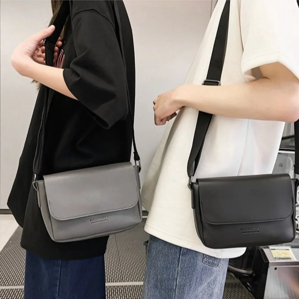 Square Men's Messenger Bag Solid Color Adjustable Strap PU Leather Shoulder Bag Minimalist Large Capacity Crossbody Bag Sports
Square Men's Messenger Bag Solid Color Adjustable Strap PU Leather Shoulder Bag Minimalist Large Capacity Crossbody Bag Sports