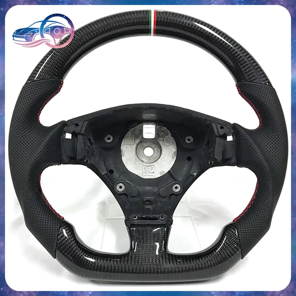 100% Real Carbon Fiber Steering Wheel for Maserati Granturismo Ghibli Levante Turismo Quattroporte GranCabrio
100% Real Carbon Fiber Steering Wheel for Maserati Granturismo Ghibli Levante Turismo Quattroporte GranCabrio