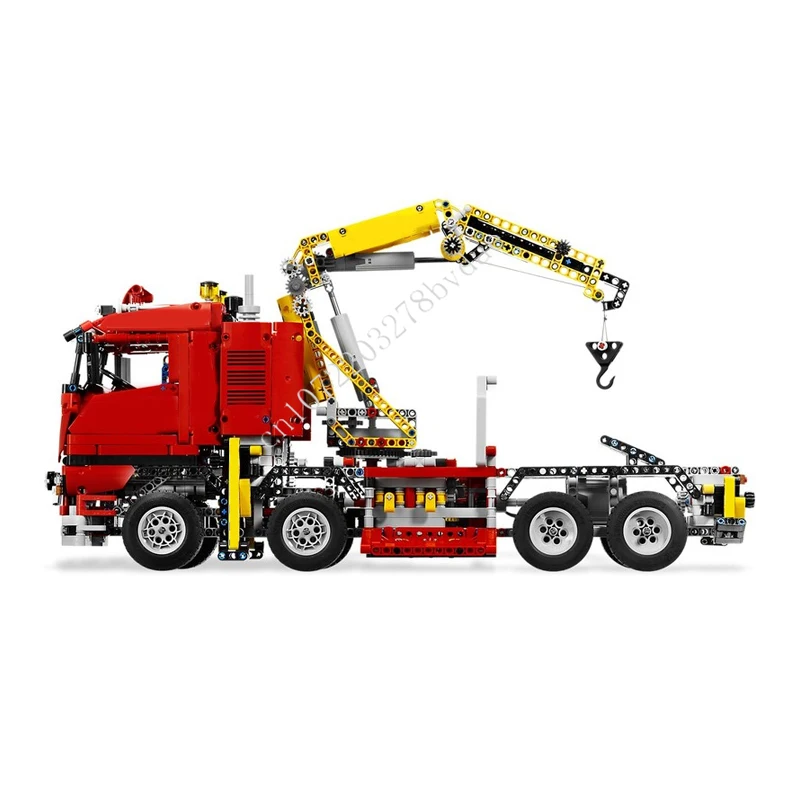 1877 шт. MOC городской транспортный кран модель грузовика строительные блоки кирпичи DIY креативная сборка игрушки праздник детский подарок для возраста
1877 шт. MOC городской транспортный кран модель грузовика строительные блоки кирпичи DIY креативная сборка игрушки праздник детский подарок для возраста