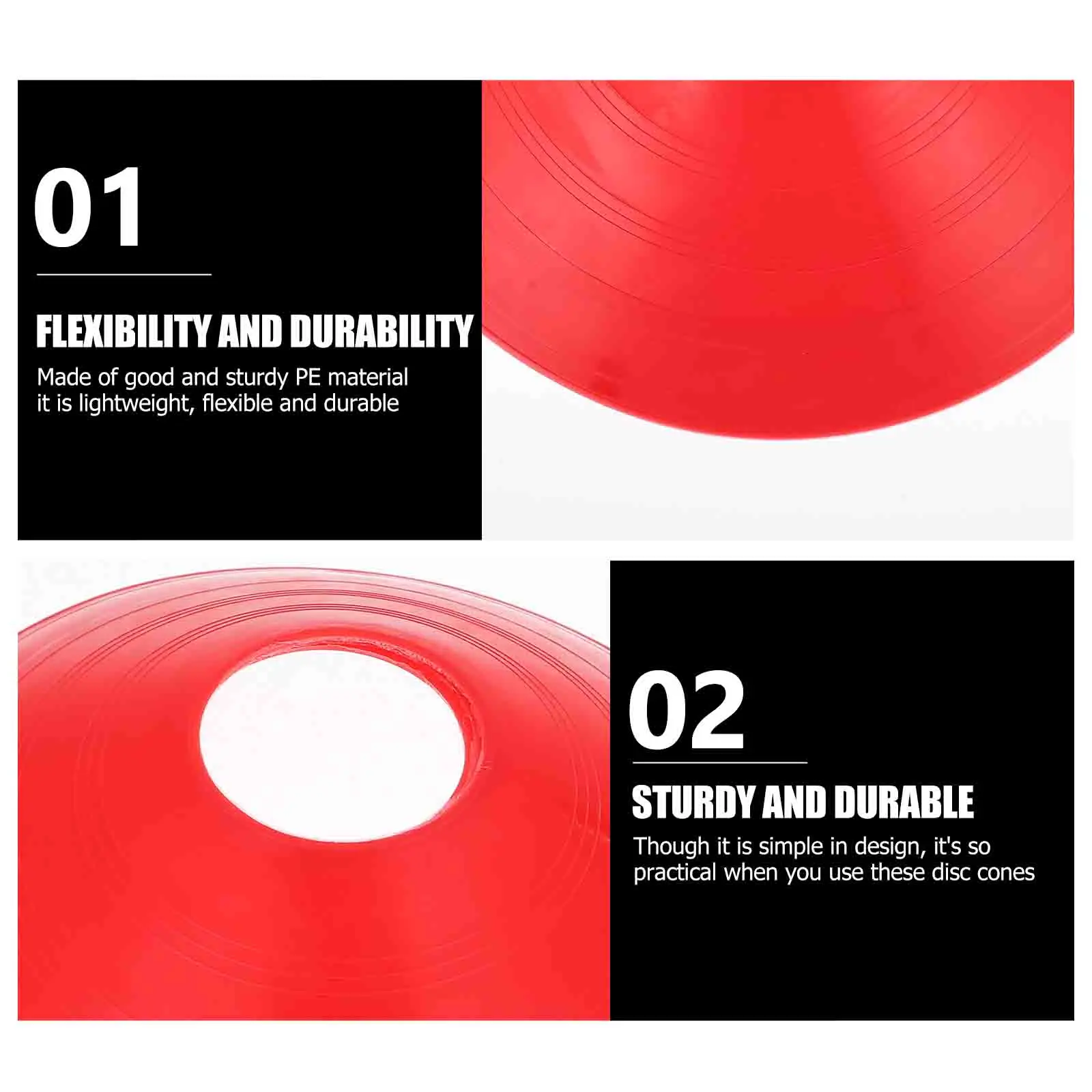 12 Pcs Soccer for Kids Disc Cones Treinament Multifunction Training
12 Pcs Soccer for Kids Disc Cones Treinament Multifunction Training