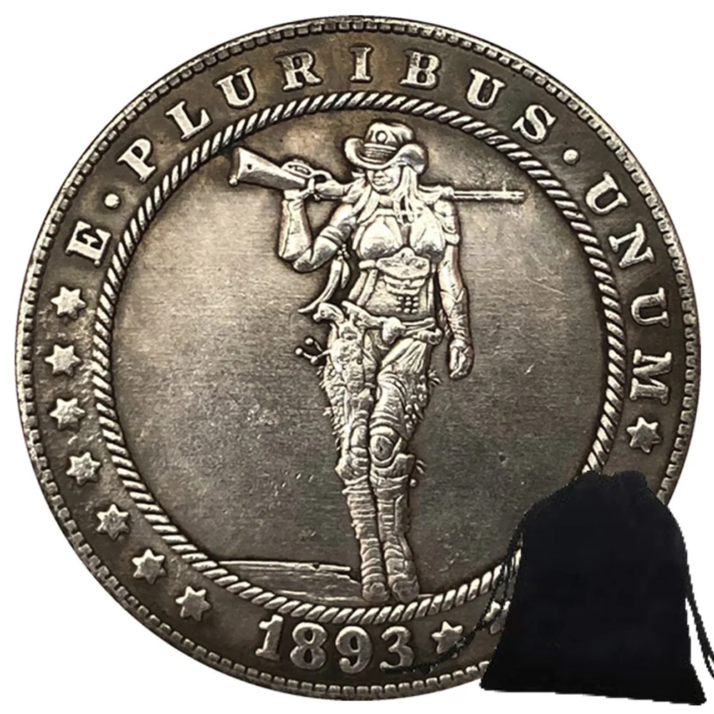Scientific Explorer Hobo Nickel Couple Coins Fun Game Pocket Decision Coin Collectible Art Lucky Commemorative Badge+Gift Bag
Scientific Explorer Hobo Nickel Couple Coins Fun Game Pocket Decision Coin Collectible Art Lucky Commemorative Badge+Gift Bag