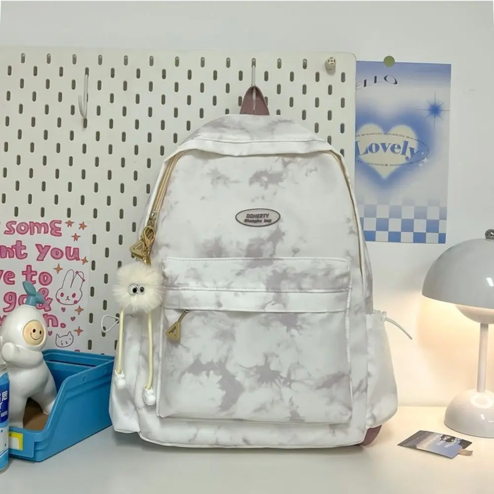 Nylon Japanese Tie-dye Bag 5 Colors with Pendant Preppy Style Backpack High Quality Middle School Students Large Capacity Bag
Nylon Japanese Tie-dye Bag 5 Colors with Pendant Preppy Style Backpack High Quality Middle School Students Large Capacity Bag