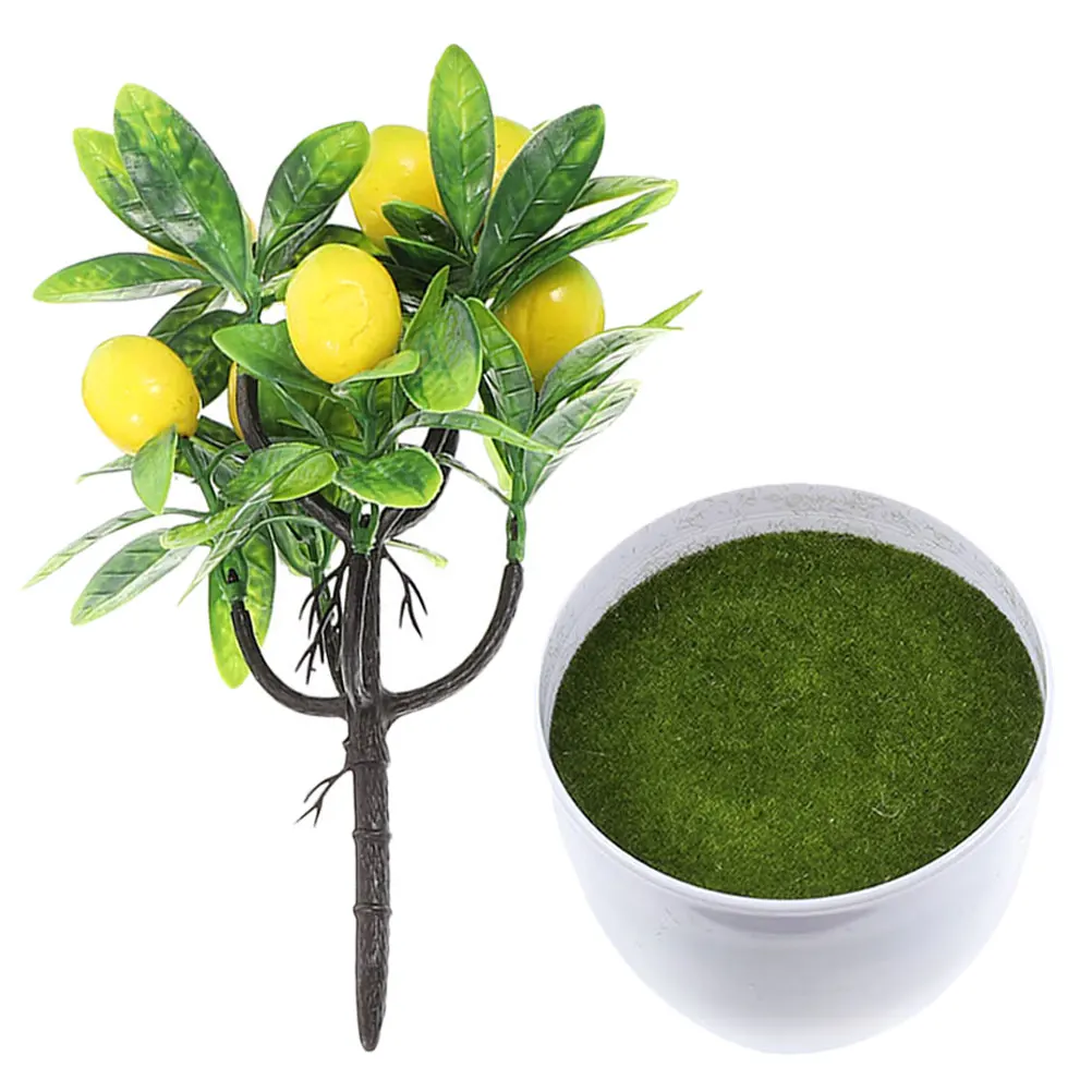 Lemon Simulated Green Plant Artificial Fruit Tree Bonsai Fake Potted Plants Indoor Decor Home Bedroom Room Office
Lemon Simulated Green Plant Artificial Fruit Tree Bonsai Fake Potted Plants Indoor Decor Home Bedroom Room Office