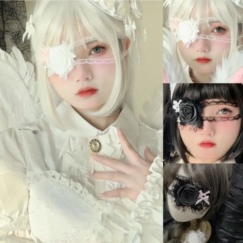 2025 New Gothic Cosplay Eye Patches For Women Masquerades Cosplay Halloween Eyewear
2025 New Gothic Cosplay Eye Patches For Women Masquerades Cosplay Halloween Eyewear