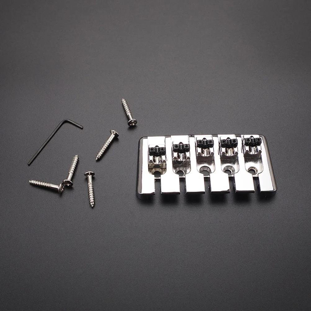 Five-string Pull-up Board Professional Guitar Bass Bridge Electric Accessories Music Metal Tailpiece
Five-string Pull-up Board Professional Guitar Bass Bridge Electric Accessories Music Metal Tailpiece