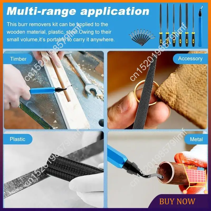 MSOR-Deburring Tool Kit, DIY With 6Pcs Needle Files Woodworking 10 Blades Professional Deburring Tool Kit For Resin Aluminum
MSOR-Deburring Tool Kit, DIY With 6Pcs Needle Files Woodworking 10 Blades Professional Deburring Tool Kit For Resin Aluminum