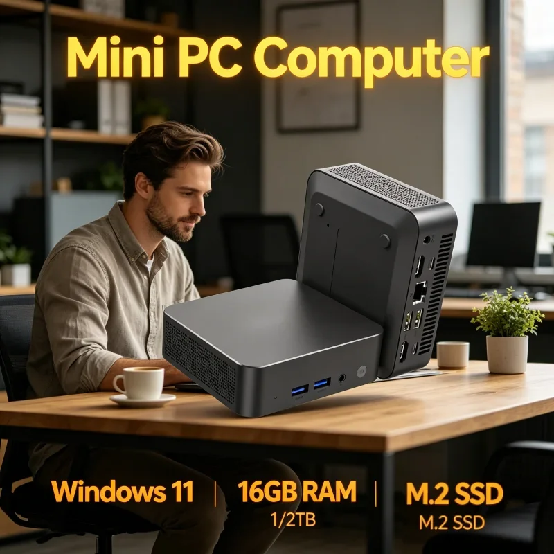High-Speed Storage Mini PC Core I3 6006U 32GB RAM 1TB 2TB SSD Win11 Pro 4K HD WiFi6 BT5.2 Gaming Office Study PC 3Y Warranty
High-Speed Storage Mini PC Core I3 6006U 32GB RAM 1TB 2TB SSD Win11 Pro 4K HD WiFi6 BT5.2 Gaming Office Study PC 3Y Warranty