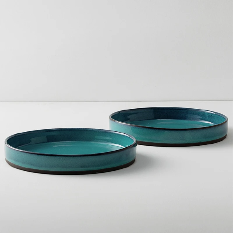 Vivian's Clay House Large round Dinner Plate Nordic Sle Breakfast Fruit Tray Cerc Plain Color Flat Di Kitchen Diningware
Vivian's Clay House Large round Dinner Plate Nordic Sle Breakfast Fruit Tray Cerc Plain Color Flat Di Kitchen Diningware