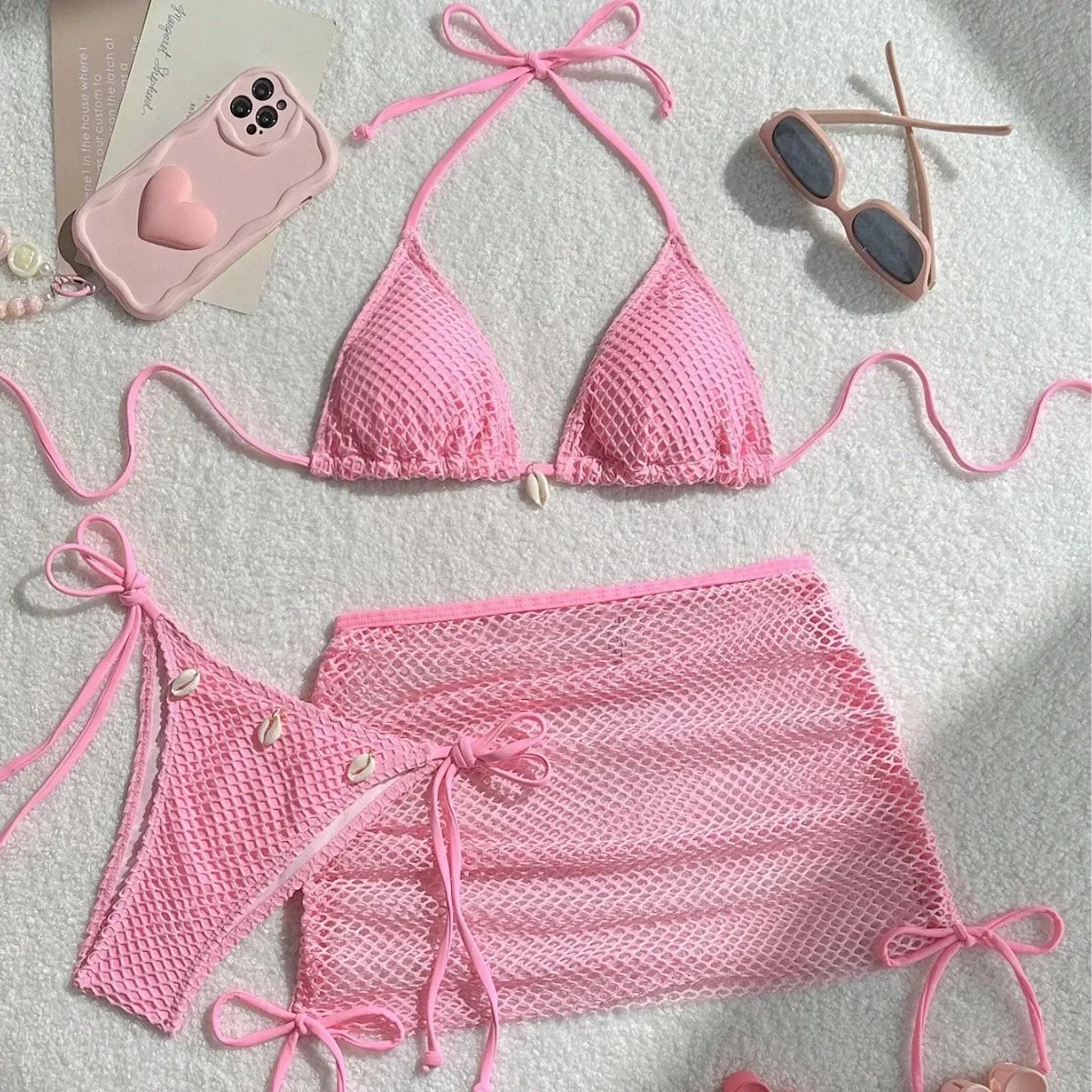 2025 new printed neck halter women's swimsuit suspender sexy bikini split-band hot spring swimsuit
2025 new printed neck halter women's swimsuit suspender sexy bikini split-band hot spring swimsuit
